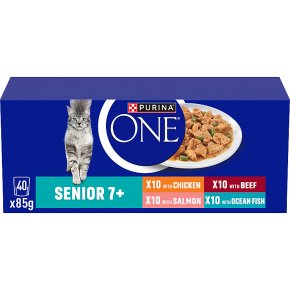 Purina ONE Senior7+ Fillets Wet Cat Food