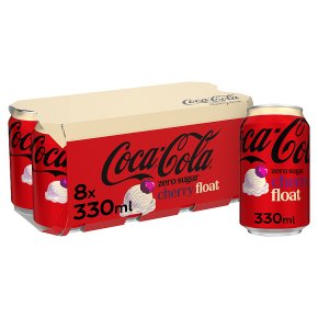 Coca Cola Zero Cherry Float 8x330ml