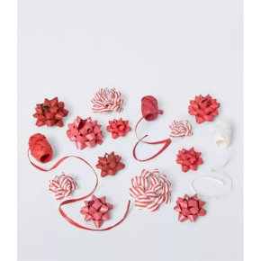 Red and White Bow & Twine