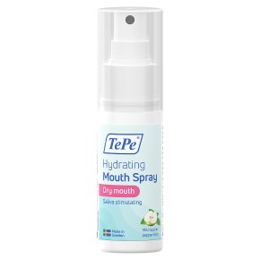 TePe Hydrating Mouth Spray, Mild Apple & Peppermint