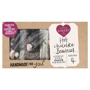 Studio Bakery Hot Chocolate Brownies