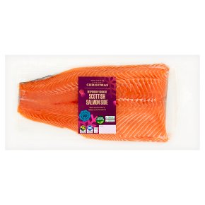 Waitrose Christmas Scottish Salmon Side