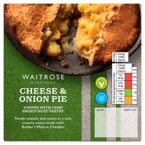 Waitrose Cheese & Onion Pie