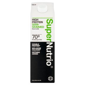 SuperNutrio High Protein Fresh Semi Skimmed Cow's Milk