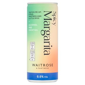 Waitrose Non-Alcoholic Spicy Margarita Cocktail Can
