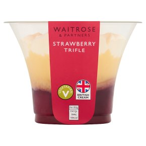 Waitrose Strawberry Trifle