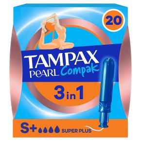Tampax Compak Pearl Super Plus Tampons