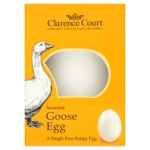 Clarence Court British seasonal free range goose egg
