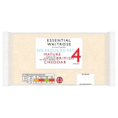 Essential 50% Reduced Fat Mature British Cheddar