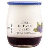 The Estate Dairy Greek Style Yogurt With Blueberry Compote