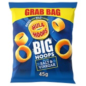 Hula Hoops Big Hoops Salt & Vinegar Grab Bag