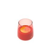 Spaas Lush Glow Citronella Candle, Vivid Red