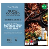 Waitrose Slow Cooked Carolina-Style Barbecue Pork Shoulder
