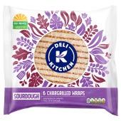 Deli Kitchen Sourdough Tortilla 6s