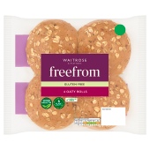 Waitrose Free From Oaty Rolls