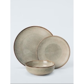 John Lewis Artisan Natural Dinner Plate
