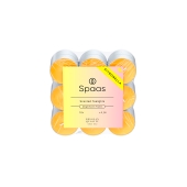 Spaas Citronella Scented Tealights, Vivid Yellow