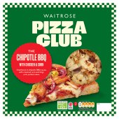 Waitrose Pizza Club Chipotle BBQ Chicken Pizza