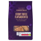 Waitrose Christmas Spiced Sticky Toffee Flapjack Bites