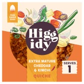 Higgidy Extra Mature Cheddar & Kimchi Quiche