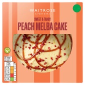 Waitrose Peach Melba Cake