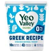 Yeo Valley Organic Greek Recipe 0%