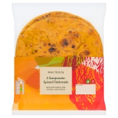Waitrose 2 Gunpowder Spiced Flatbreads