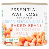 Essential Reduced Salt & Sugar Baked Beans in Tomato Sauce