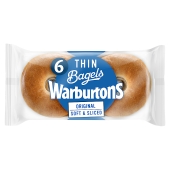 Warburtons Original Thin Bagels