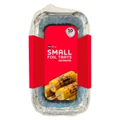 Nu: Wrap Small Foil Trays With Lids - 10Pk