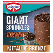 Dr. Oetker Giant Sprinkles Metallic Bronze