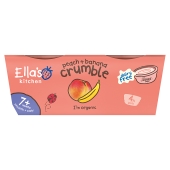 Ella's Kitchen Organic Peach and Banana Crumble 7+ Months