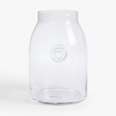 John Lewis Jam Jar Vase, Large