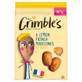 Mrs Crimble's 6 Lemon French Madeleines