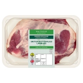 Waitrose British Butterflied Lamb Leg