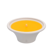 Spaas Citronella Outdoor Candle, Vivid Yellow