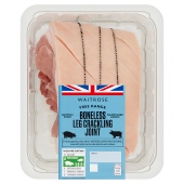 Waitrose Free Range Pork Boneless Leg Crackling Joint