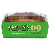 Jason's Sourdough Wholemeal Ciabattin Bread