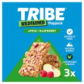 TRIBE Wildfarmed Apple & Raspberry Flapjack
