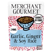 Merchant Gourmet Garlic, Ginger & Soy Rice