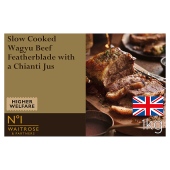 No.1 Slow Cooked Wagyu Beef Featherblade with Chianti Jus