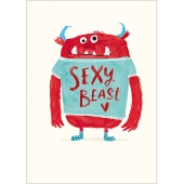 Monster Valentine's Day Card