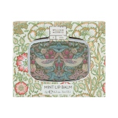 William Morris At Home Meadow Green Mirror Compact Lip Balm