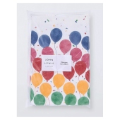 JL Birthday Balloons Table Cover 180x120cm