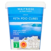 Waitrose Greek Feta PDO Cubes