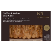 No.1 Coffee & Walnut Loaf Cake