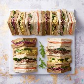 Premium Sandwich Selection, 16 pieces