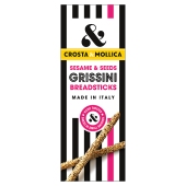 Crosta Mollica Sesame & Seed Grissini Breadsticks