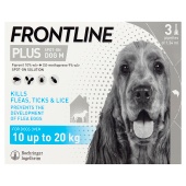 FRONTLINE PLUS Spot-On Solution Medium Dogs
