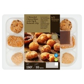 No.1 12 Breaded Cheese Bites with Fig & Balsamic Dip